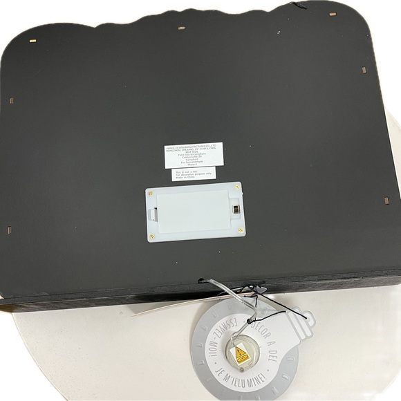 Moonlight Manor Wood Mystic Painted Detail Led Lighted Talking Ouija Board - Picture 2 of 2